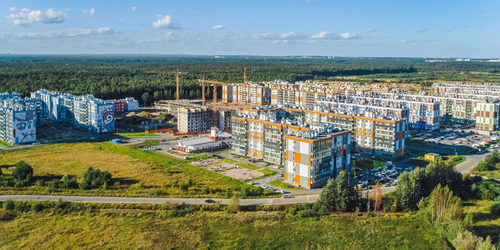 Поселок янино ленинградской области фото Купить квартиру в жилом комплексе Ясно. Янино в поселке городского типа Янино-1 