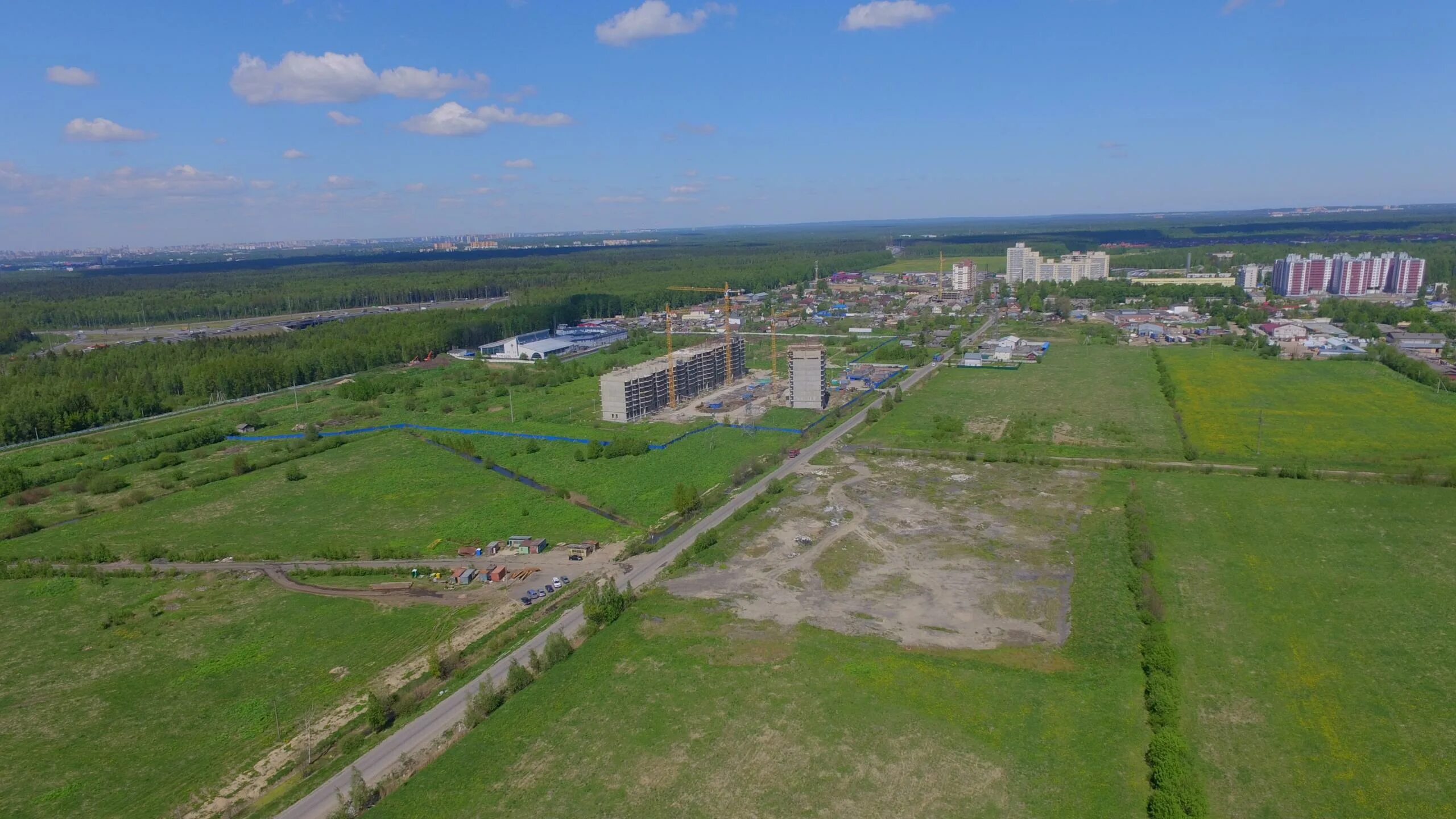 Поселок янино ленинградской области фото Ход строительства ЖК Яркий в п. Янино-1 Pronovostroy