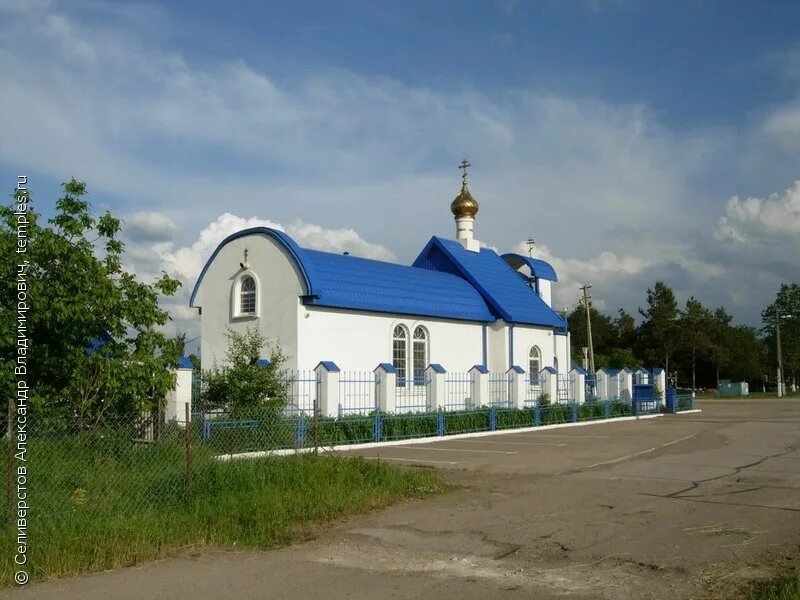 Поселок южный краснодарский фото Краснодарский край Динский район Южный Церковь Преображения Господня Фотография