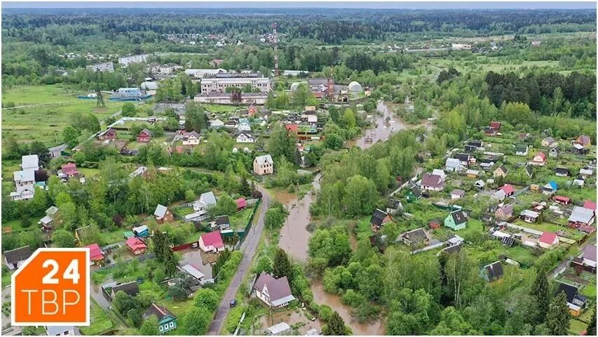 Поселок заречный фото Посёлок Заречный после дождя (фоторепортаж) - Новости Сергиев.ru