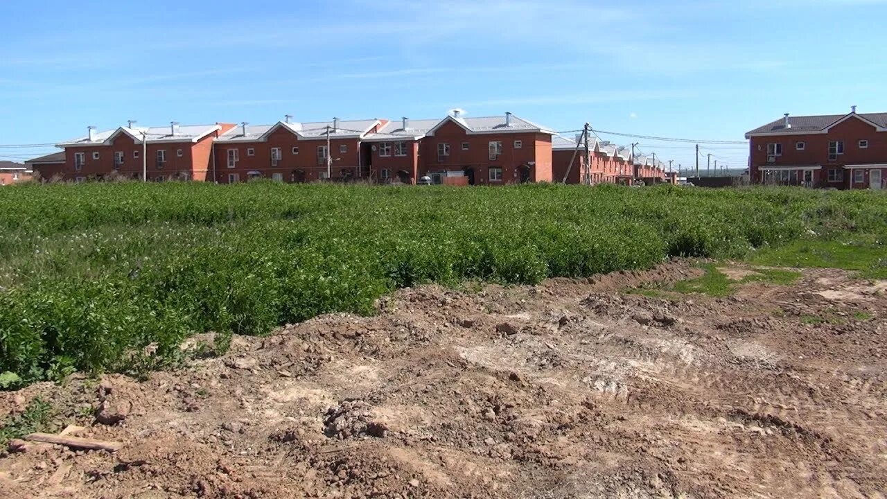 Поселок ждановский фото Кстовский район. Начало строительства детского сада в п.Ждановский - YouTube