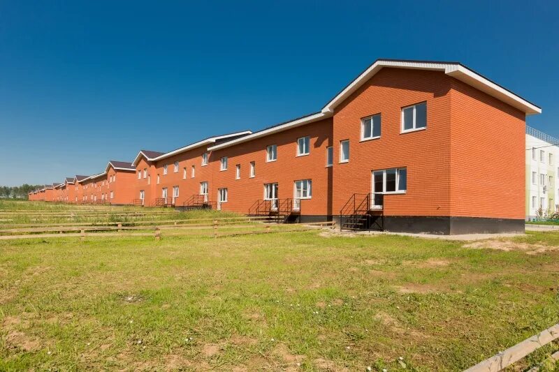Поселок ждановский фото Коттеджный поселок Ждановский - квартирные таунхаусы Нижегородской области, цены