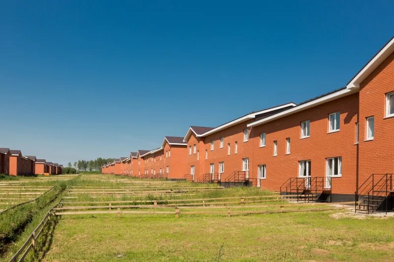 Поселок ждановский фото Коттеджный поселок Ждановский - квартирные таунхаусы Нижегородской области, цены