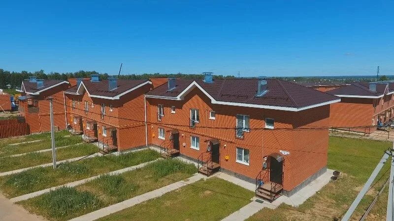 Поселок ждановский фото Фото Коттеджный поселок Ждановский в Нижнем Новгороде - ход строительства