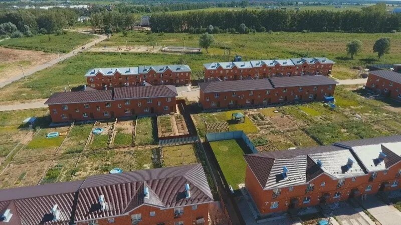 Поселок ждановский фото Фото Коттеджный поселок Ждановский в Нижнем Новгороде - ход строительства