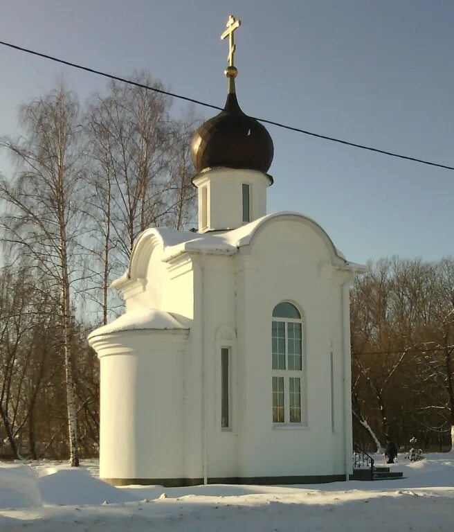 Поселок ждановский нижегородская область фото Часовня иконы Божией Матери "Неупиваемая Чаша", Ждановский (Кстовский район), фо