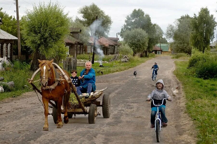 Поселок жизнь фото Нарисуем будем жить Семейный канал Дзен