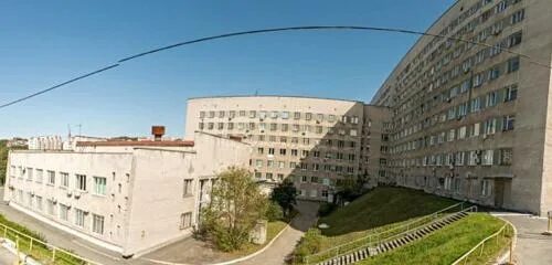 Посьетская 24 владивосток поликлиника фото Vladivostok Clinical Hospital № 2, hospital, Russia, Vladivostok, Russkaya ulits