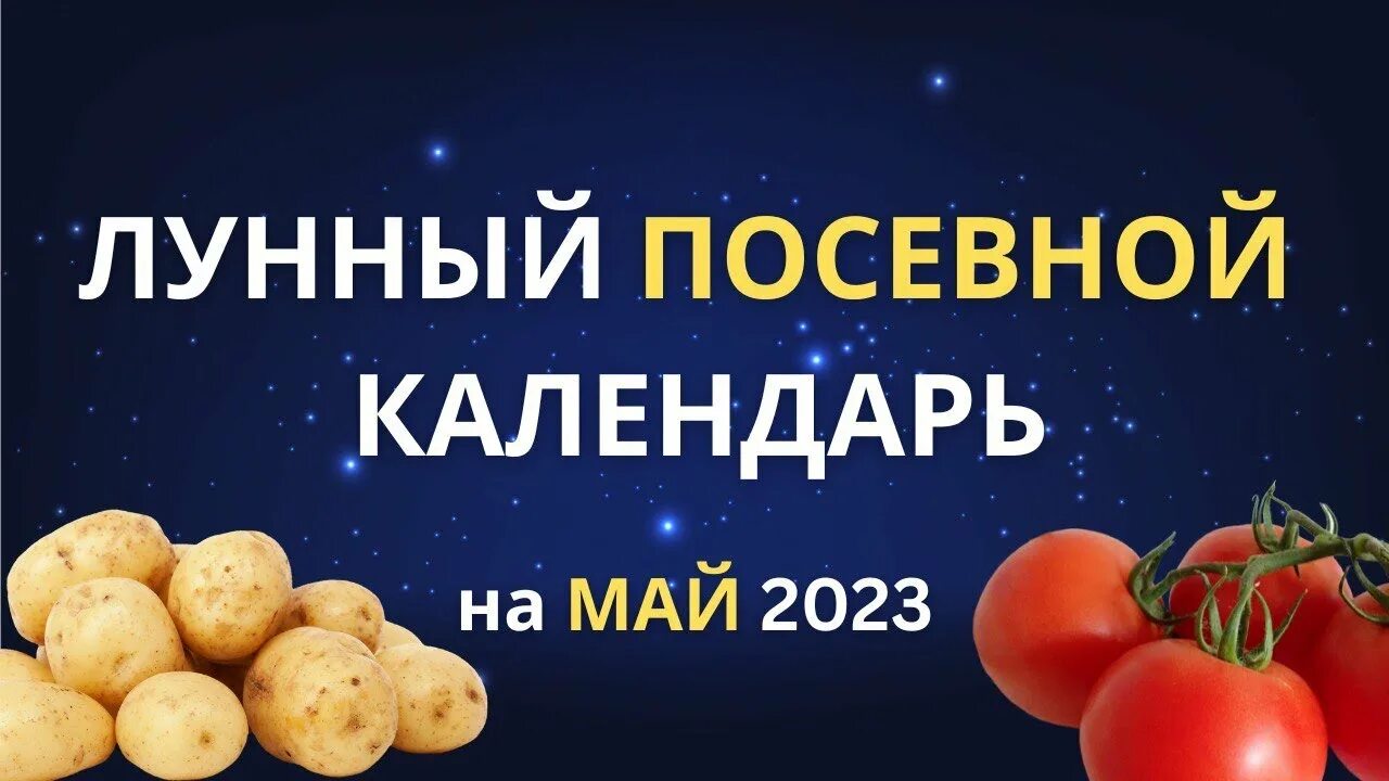 Посевной лунный календарь огородника май Благоприятные дни для посева: лунный календарь огородника на май 2023 - YouTube