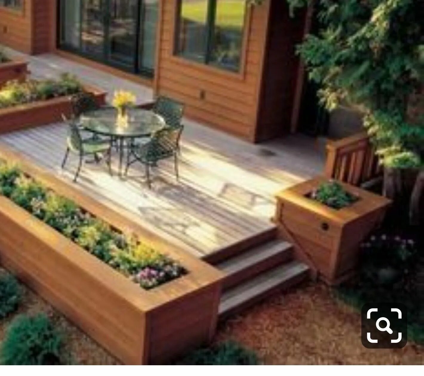 Пошаговая инструкция оформления дачного дома Pin on Back Yard Deck designs backyard, Backyard patio, Backyard landscaping