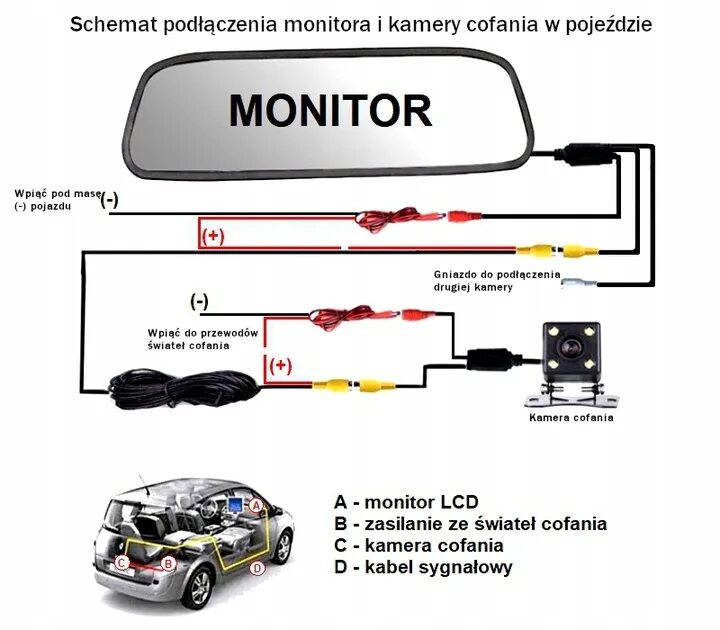 Пошаговая инструкция подключения камеры v380 Можно ли подключить видеорегистратор к зеркалу заднего вида с автозатемнением - 