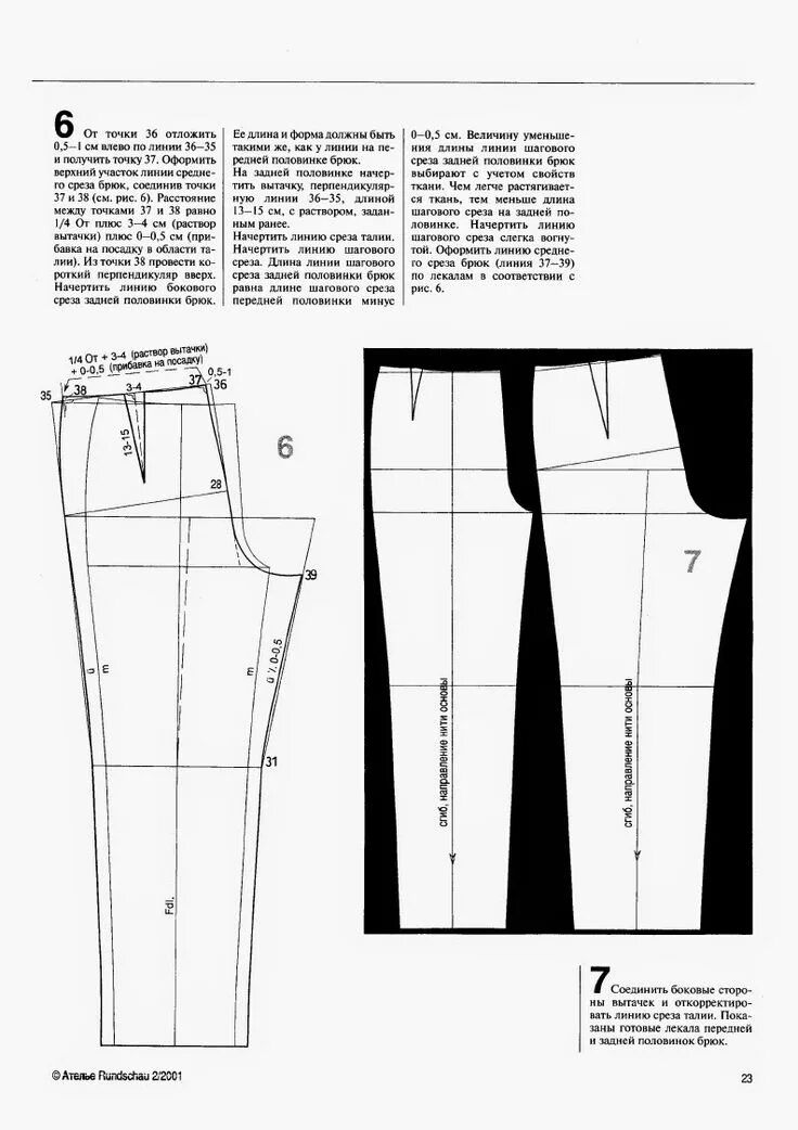 Пошаговая инструкция выкройки брюк pattern Выкройки, Выкройка шортов, Шитье