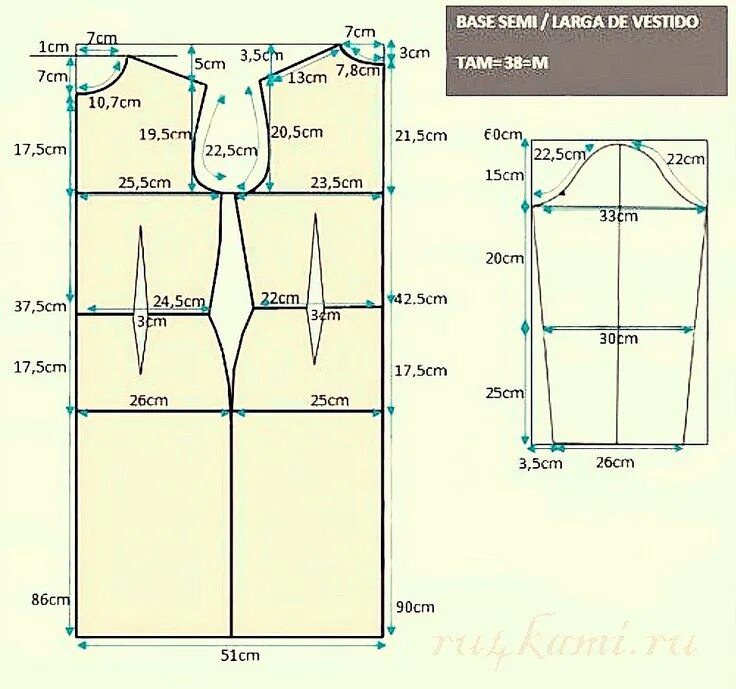 Пошаговая инструкция выкройки платья Pin on Шитье Womens sewing patterns, Clothes sewing patterns, Sewing clothes wom