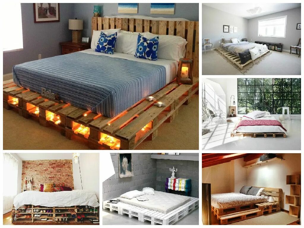 Пошагово кровать из поддонов фото 10 Pallet Bed Ideas That You Will Love - Gift Ideas - Creative Spotting Palet ya