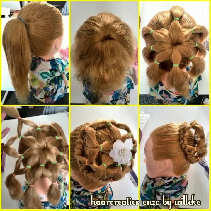 Пошагово прическа для девочки на праздник Crown tutorial Dancesport hair, Fancy hairstyles, Wholesale human hair