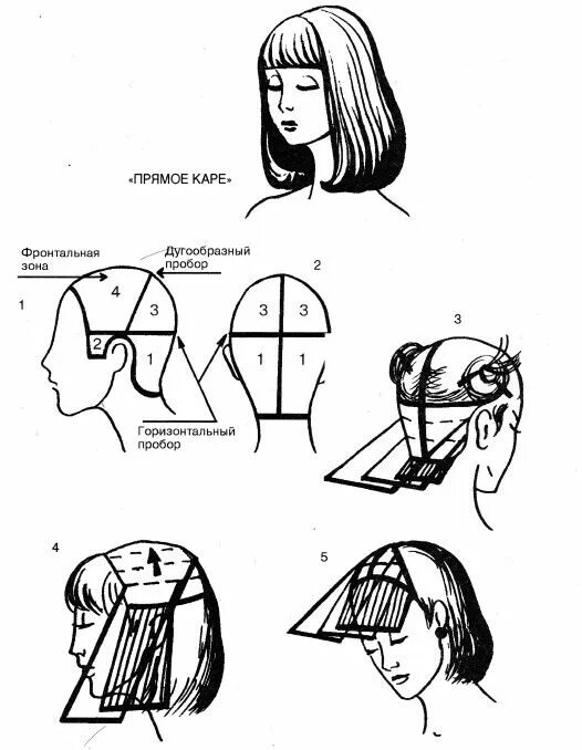 Пошагово стрижка каре на удлинение Pin by Fina Moreno on Proyecciones de corte Cut own hair, Hair cutting technique