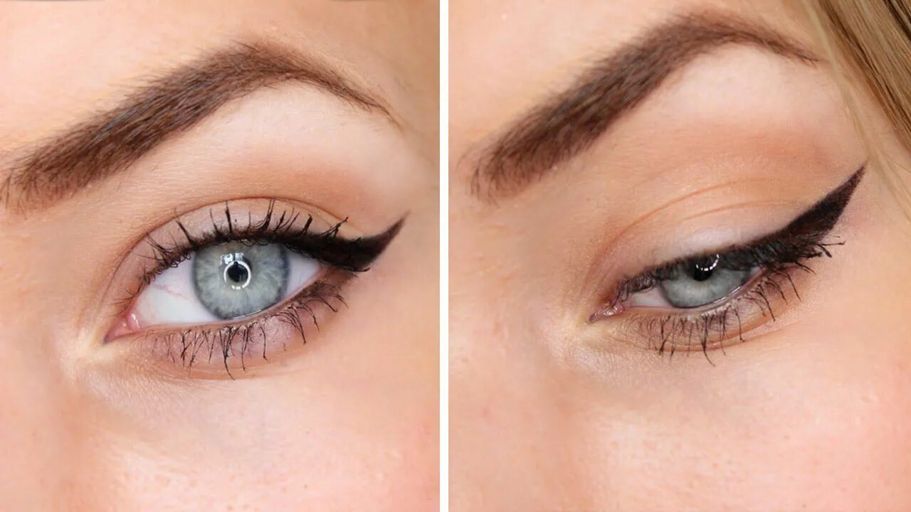 Пошаговое фото стрелок на глазах easy winged eyeliner tutorial in 2024 Easy winged eyeliner, Eyeliner tutorial, W