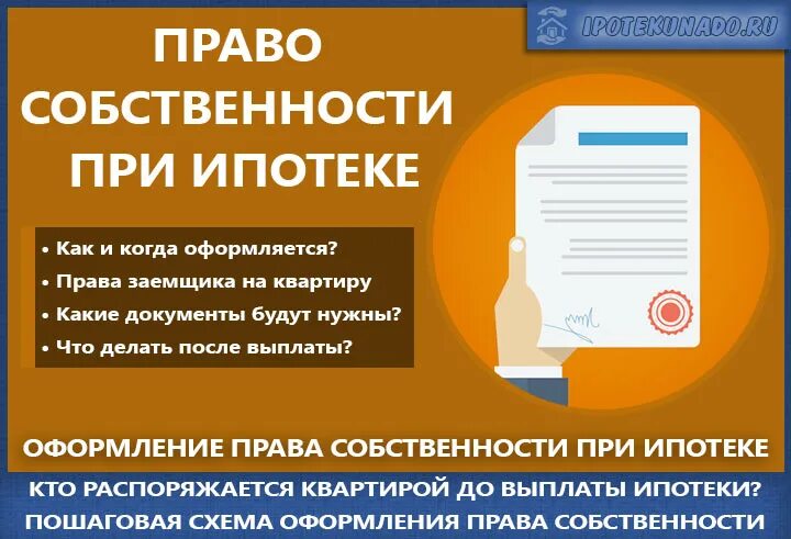 Пошаговое оформление квартиры в собственность Как оформить квартиру в собственность после покупки по ипотеке? Система права