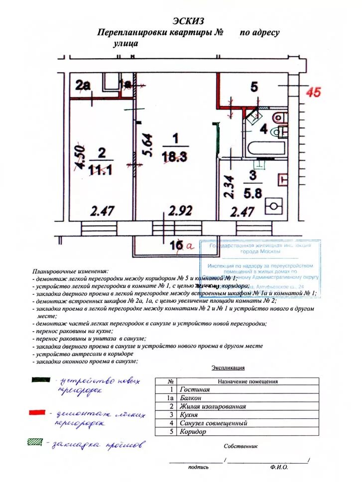 Пошаговое оформление перепланировки квартиры Перепланировка по эскизу. Инструкция 2024.