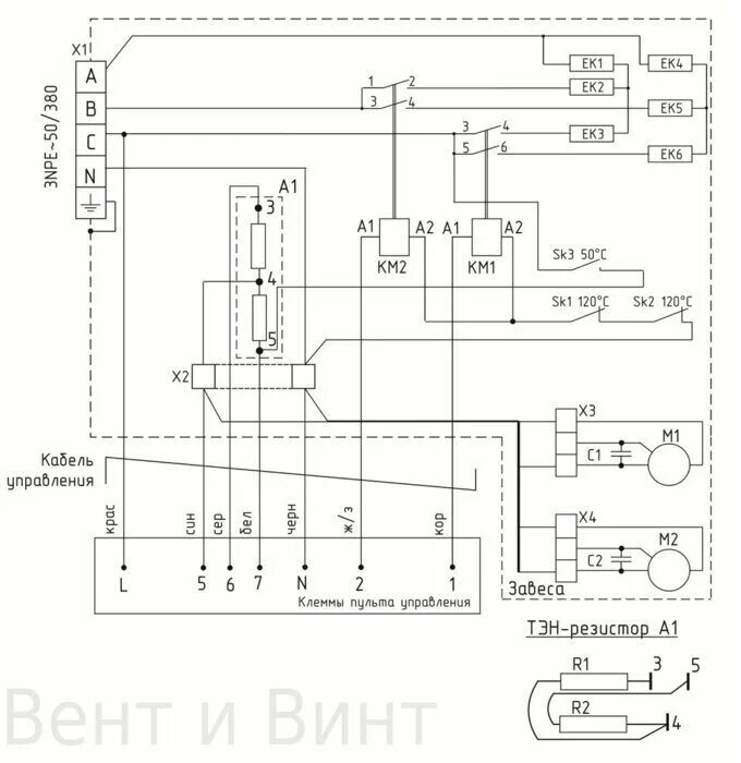 Пошаговое подключение тепловой завесы кэв 9п4031е фото Тепловая завеса Тепломаш серии 200 Комфорт КЭВ-9П2021Eс производительностью 1100