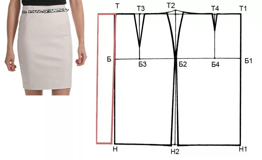 Пошаговое построение выкройки юбки для начинающих Как сшить юбку карандаш своими руками, советы для начинающих
