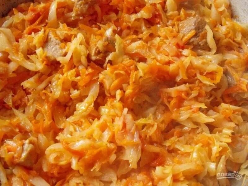 Пошаговое приготовление тушеной капусты с фото Солянка из капусты с мясом - пошаговый рецепт с фото на Повар.ру