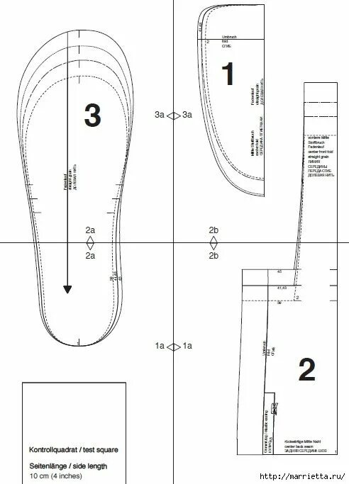 Пошаговое выкройка Шьем комнатные теплые тапочки. Выкройка в натуральную величину Выкройки, Тапочки