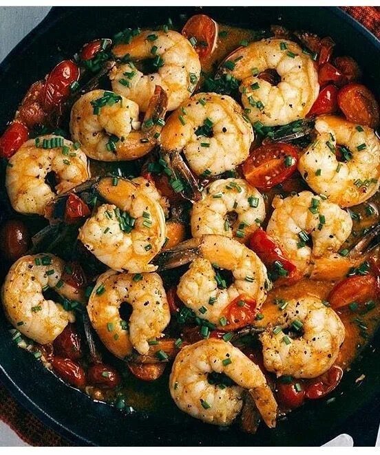 Пошаговые блюда с фото Pin by Sarah Handy on Food Glorious Food Jumbo shrimp recipes, Spicy shrimp reci