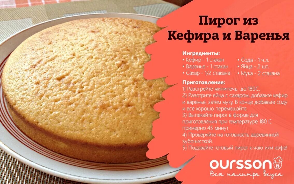 Пошаговые фото рецепты пирогов на кефире Рецепт легкого пирога eCookie.ru