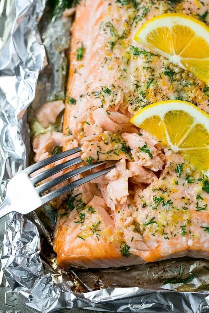 Пошаговые фото рецепты семги в духовке This recipe for salmon in foil is the easiest and most delicious way to eat fish