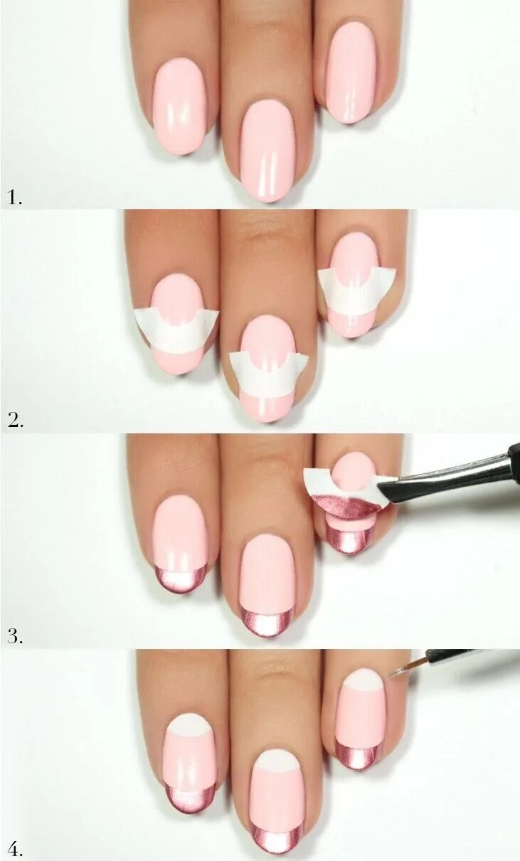 50+ Beautiful nail art ideas that are easy to do at home Pink nail art designs, 