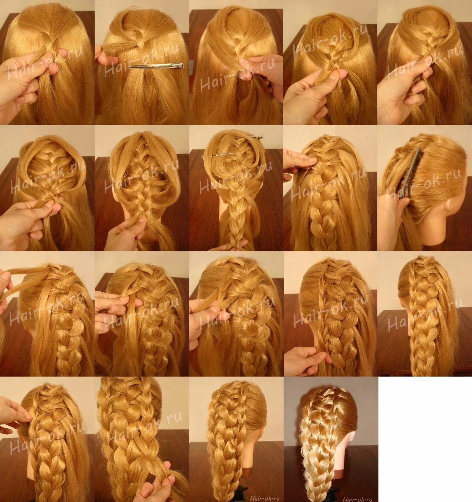 Пошаговые прически косички фото Pin by Carol Gonzalez on Hairstyle Playing with hair, Hair hacks, Baby hairstyle