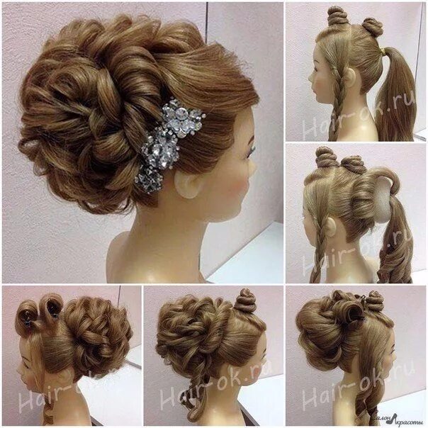 Пошаговые вечерние прически на длинные волосы Pin on образ Long hair styles, Pinterest hair, Braided hairstyles