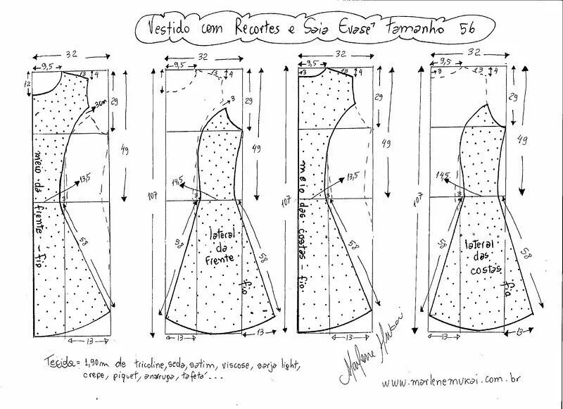 Пошаговые выкройки платьев для начинающих Осинка Sewing patterns, Pattern, Sewing