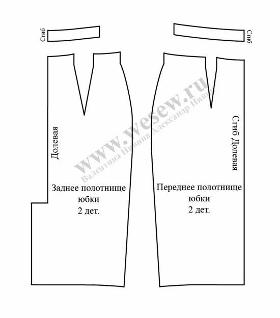 Пошаговые выкройки юбки карандаш Юбка карандаш с цельнокроеным поясом. Пошаговое построение выкройки. Выкройки, Ю