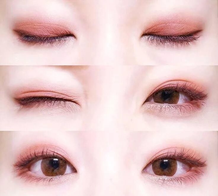 Пошаговый корейский макияж Pin on Eye Makeup