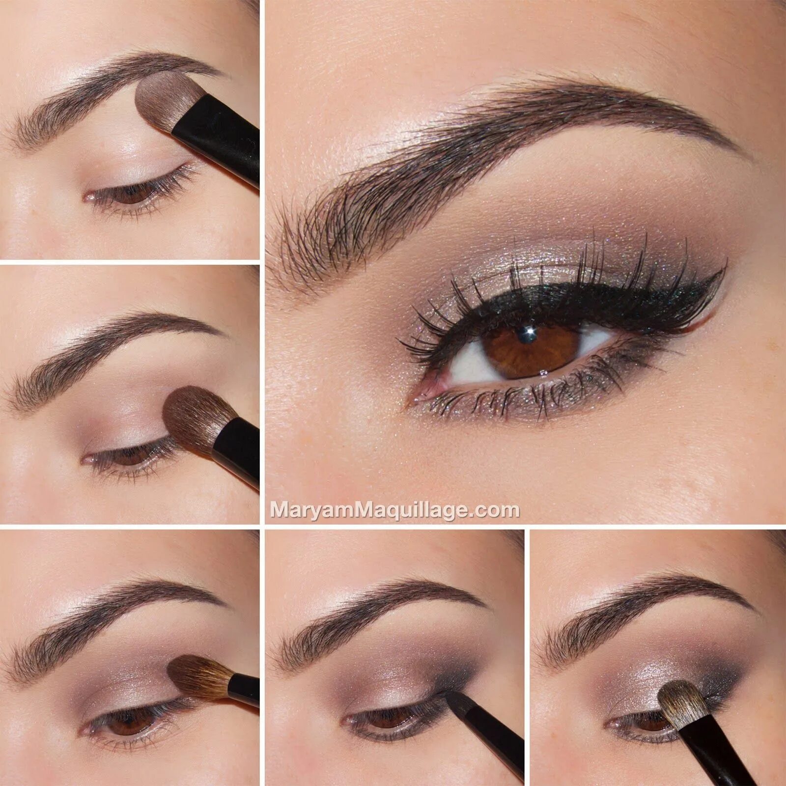 Пошаговый макияж для карих "City Smokey" Makeup with Wayne Goss, The Eye Set Eye makeup, Natural eye makeup