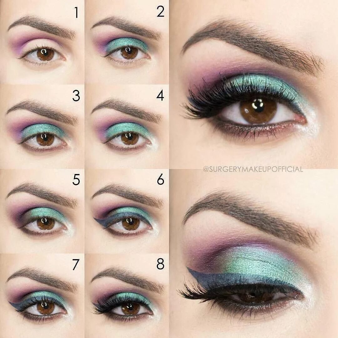 Пошаговый макияж для нависшего века вечерний 1,502 Likes, 3 Comments - Motives Cosmetics Official (@motivescosmetics) on Inst