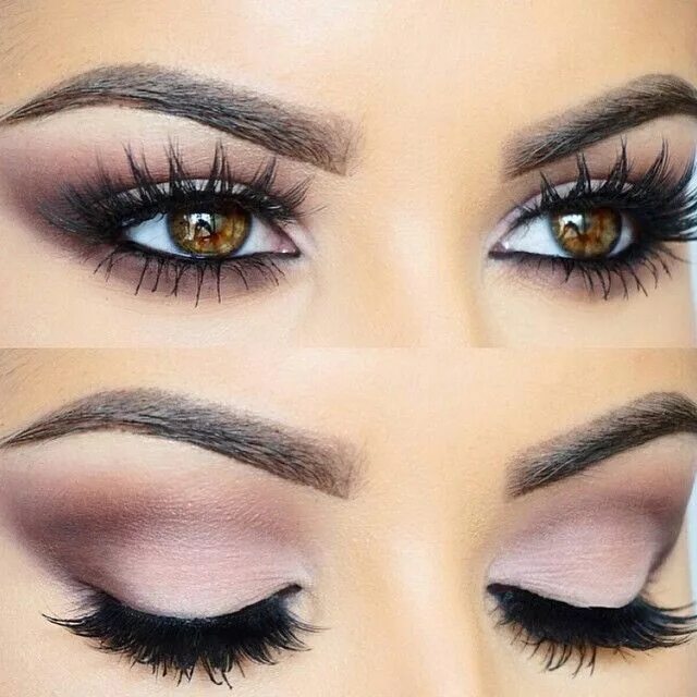 Пошаговый макияж для увеличения глаз фото Pin on Make up Rock makeup, Eye makeup, Smokey eye makeup