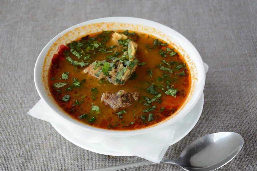 Пошаговый рецепт приготовления харчо с фото Georgian Soups, Georgian Food