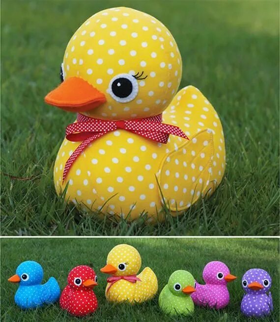 Пошив игрушки уточка своими руками для декора Five Little Ducks Soft Toy PATTERN ONLY by Melly and Me is a - Etsy Stuffed toys