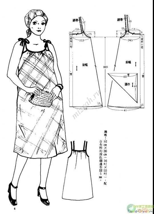 Пошив сарафана своими руками выкройки Крой и шитьё : Для беременных Записи в рубрике Крой и шитьё : Для беременных Дне