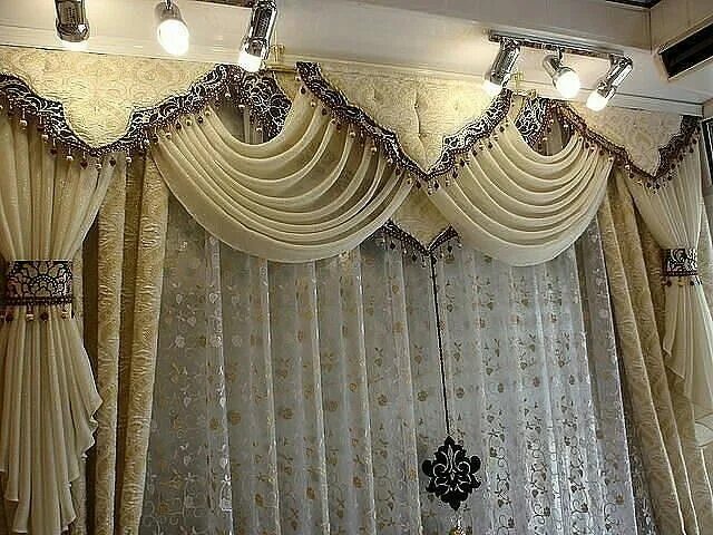 Пошив штор фото Pin by hoda hona on les rideaux Curtain designs, Stylish curtains, Curtains with