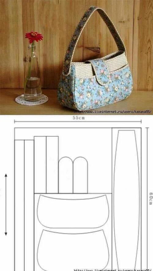 Пошив сумочек Pin Em Costura - Sewing Diy bag designs, Fabric bags, Quilted bag