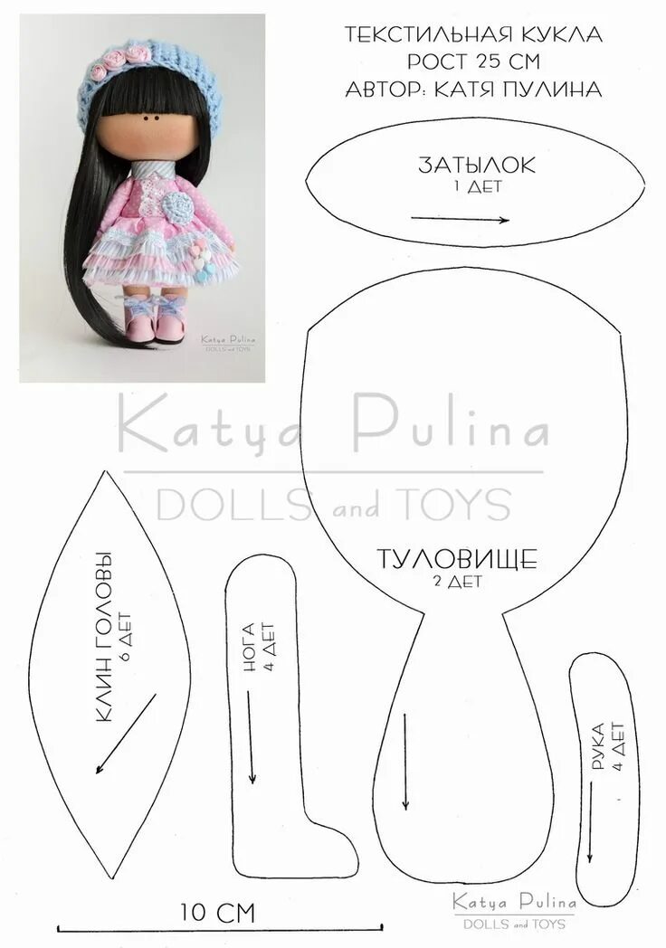 Пошив выкройки кукол Leticia Van-Vuuren Doll sewing patterns, Homemade dolls, Cloth dolls handmade