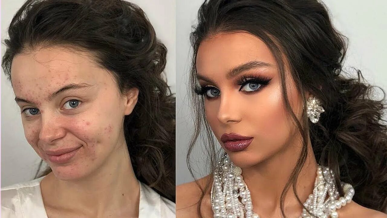 После макияжа болят глаза 35 Brides Before And After Wedding Makeup - YouTube