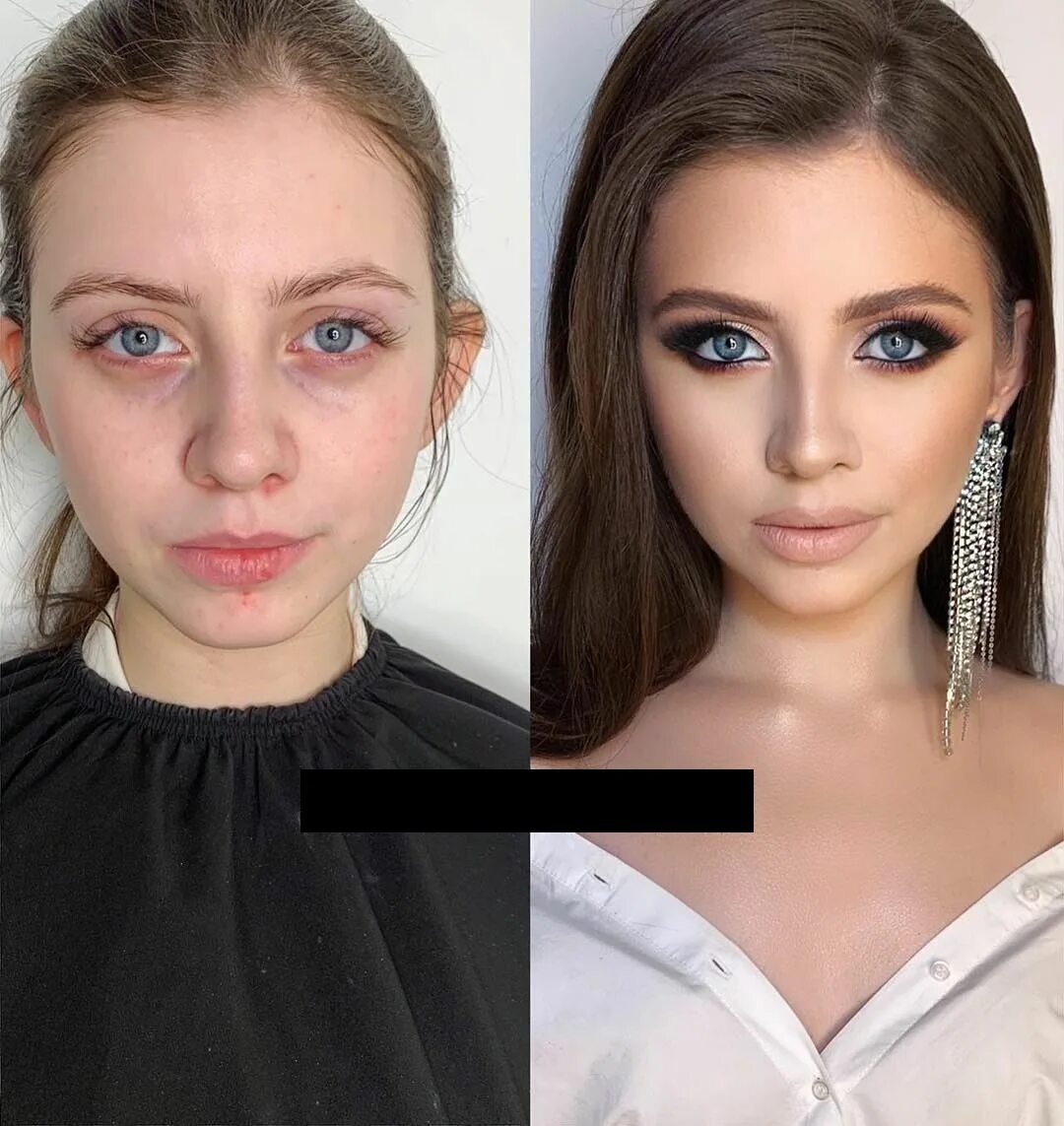 После макияжа слезятся глаза 25 Images that show the power of makeup. Makeup transformation, Makeup jobs, Pow