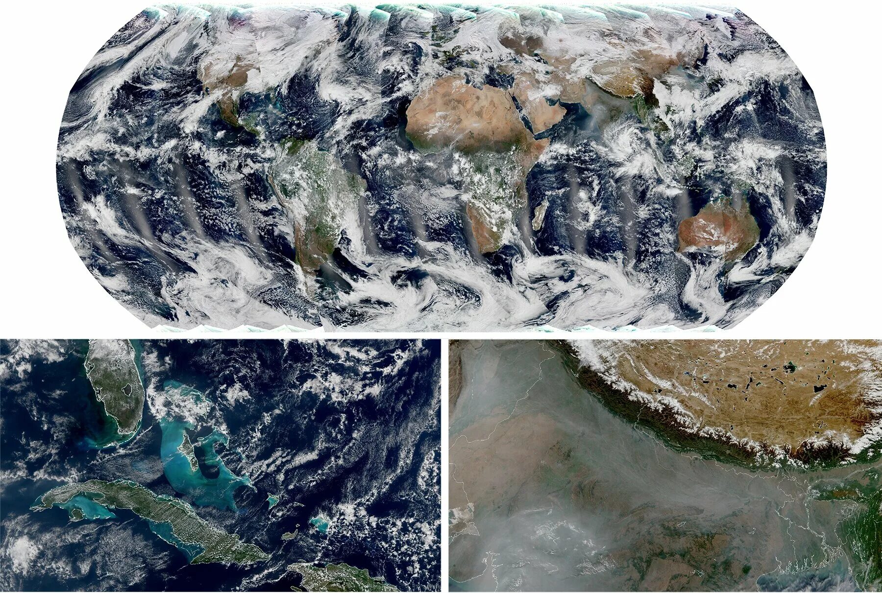 Последнее фото на земле First images released from NOAA-21 VIIRS instrument