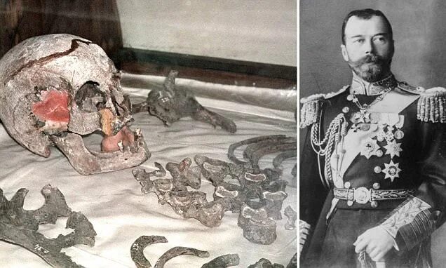 Последнее фото николая 2 Bones discovered in Russian mine are those of Tsar Nicholas II and his wife