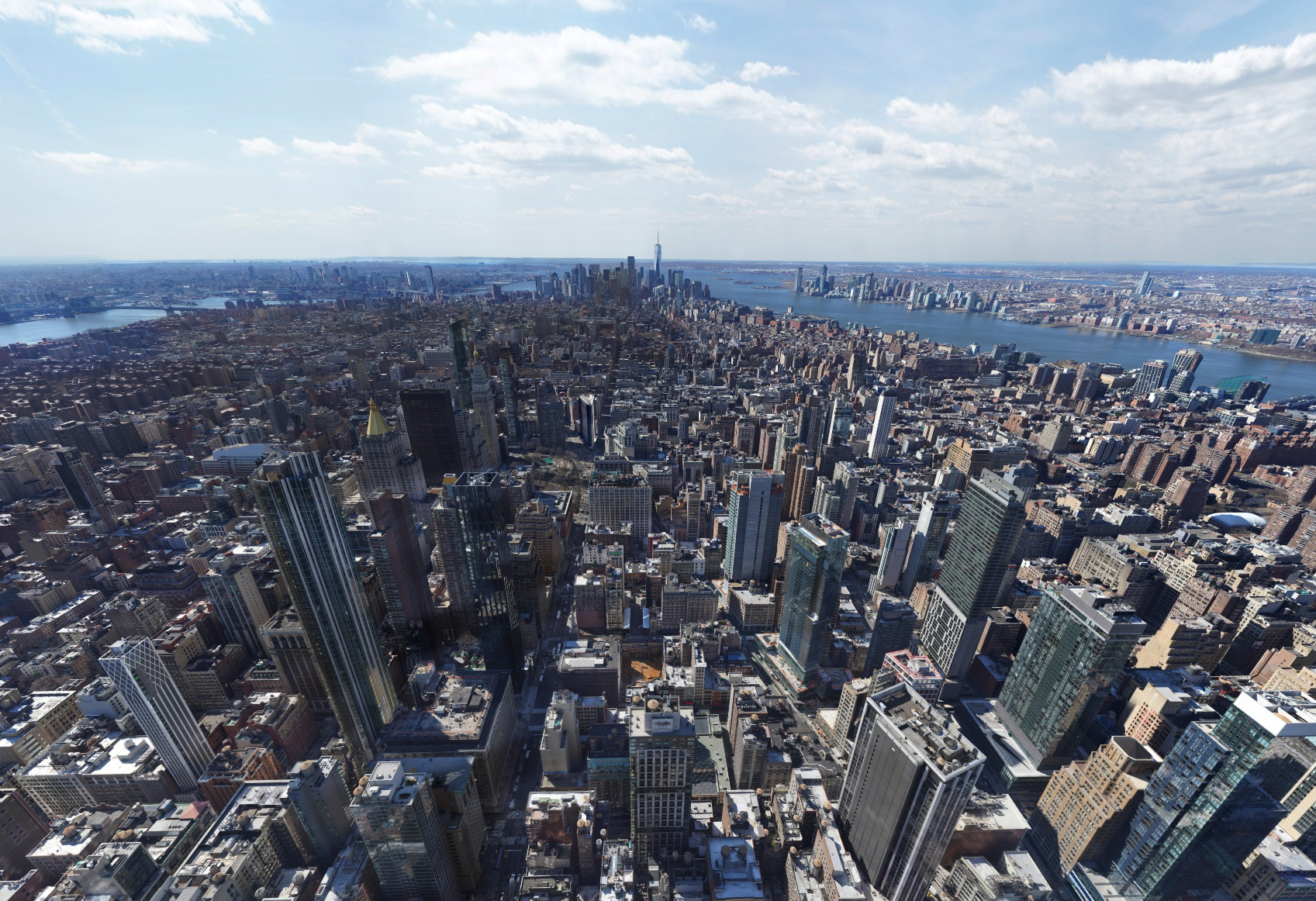 Последние фото города 80 billion pixel photo of New York City from top of Empire State Building. (smal